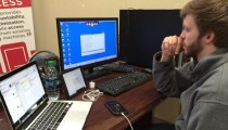 Young Entrepreneur Working