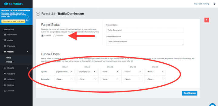 Funnel List